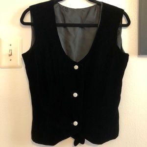 Vintage Velvet Vest